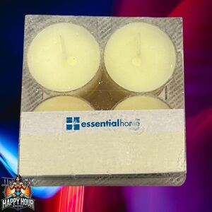 Essential Home 12 Pack Tea lights Jasmine Vanilla Brand New